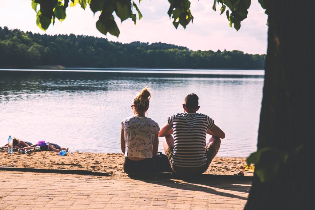 unhappy couple